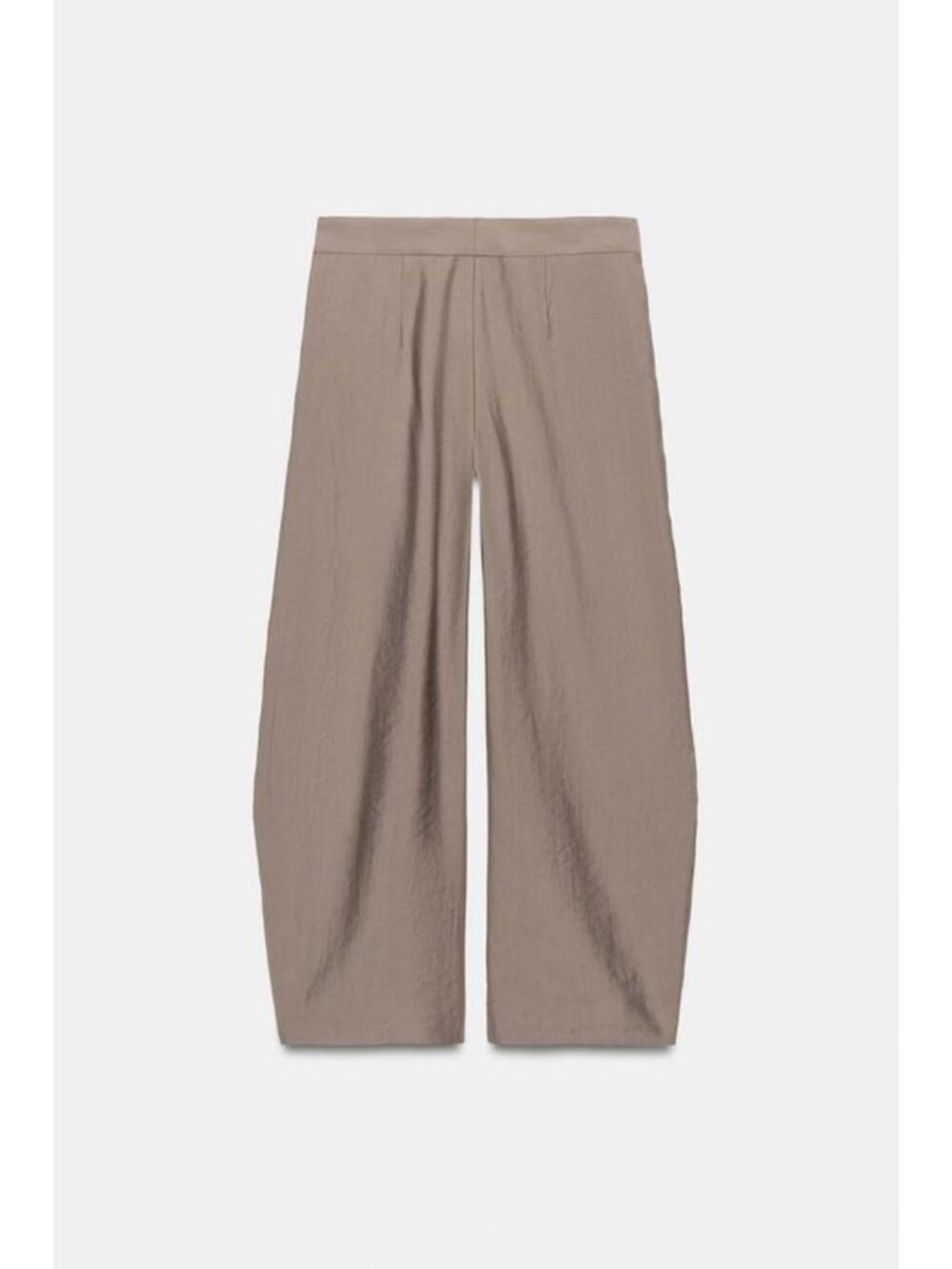 ZARA ZW COLLECTION PLEATED WIDE LEG PANTS - Picture 5 of 6
